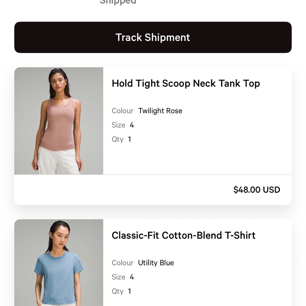 Lululemon Hold Tight Scoop Neck Tank Top - Twilight Rose Sz 4 - Picture 2 of 5